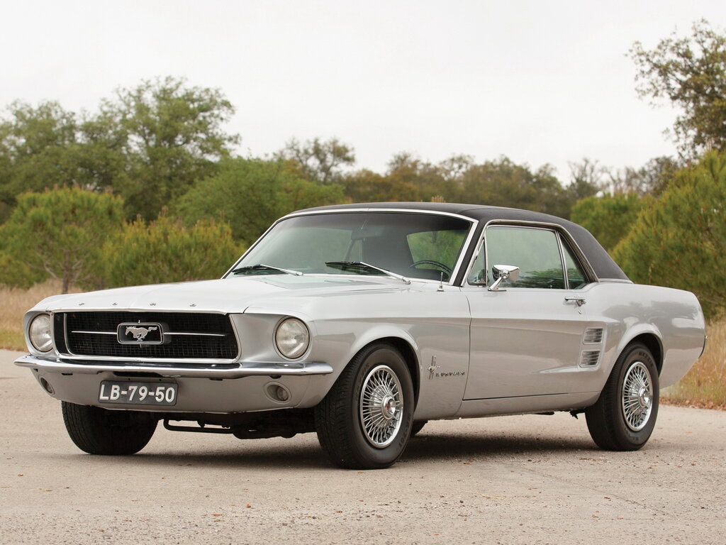 Ford Mustang (65A) 1 поколение, рестайлинг, купе (08.1966 - 08.1968)